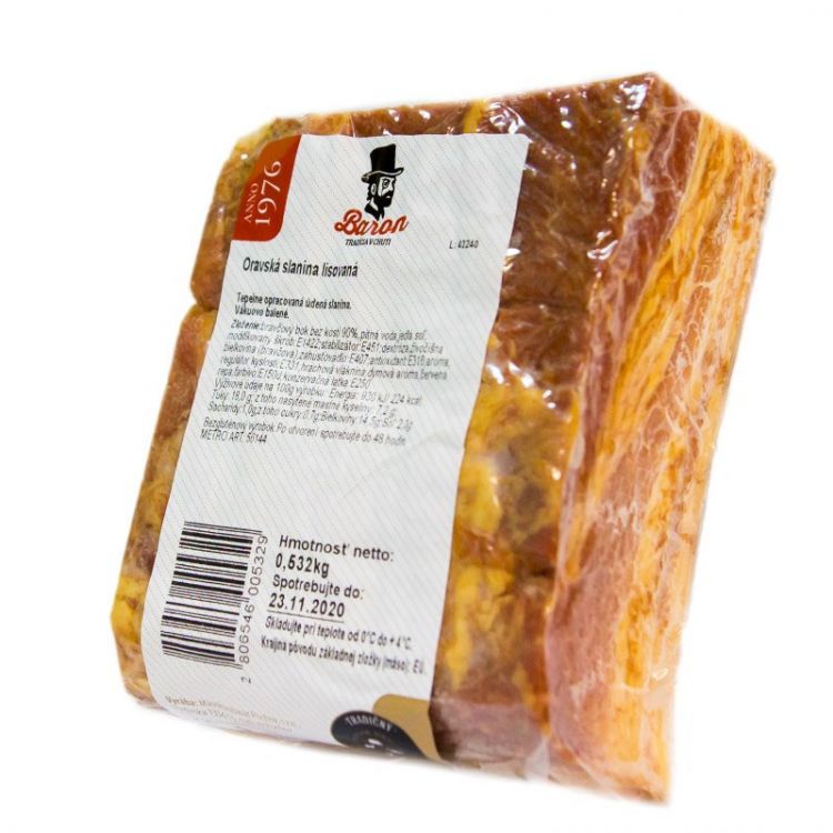 BARON Oravská slanina údená