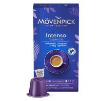 Mövenpick, alu kapsule Intenso 10 x 5,7g