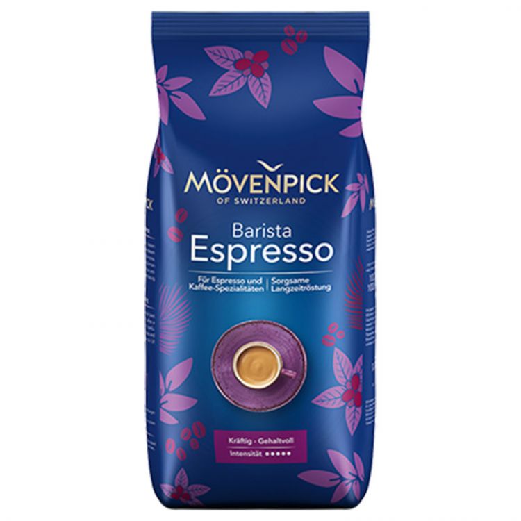 Mövenpick  Barista  Espresso, zrnková káva 1000g