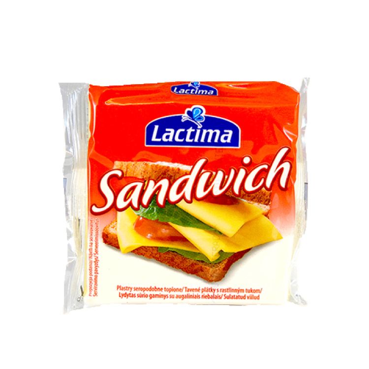 Lactima Sandwich tavený syr plátky 100 g