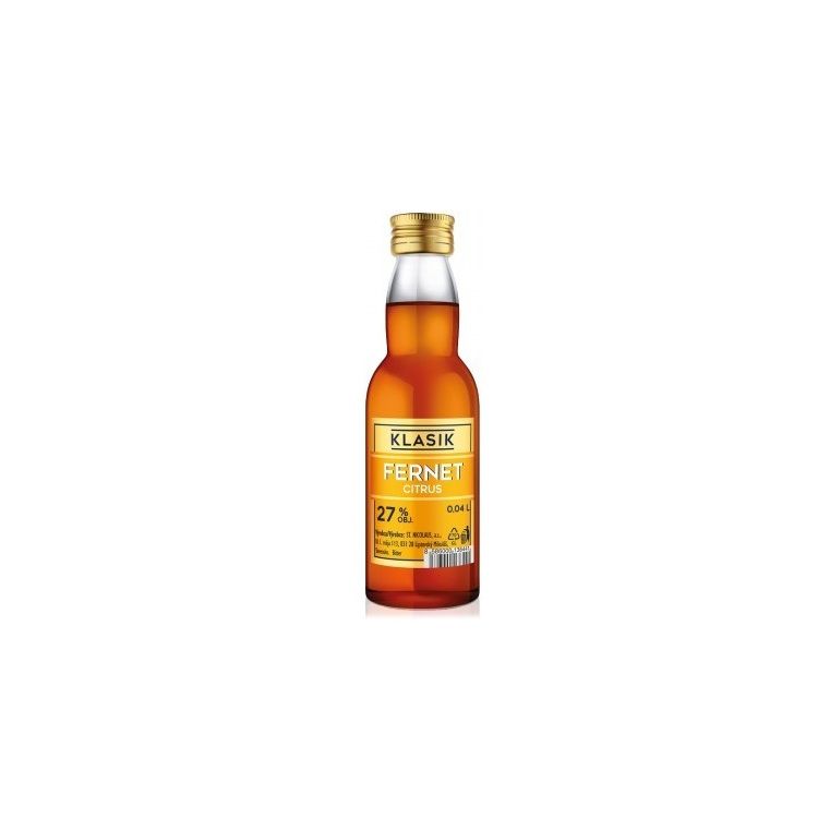 Mini Fernet citrus 27% 0.04l - eDELIA.sk