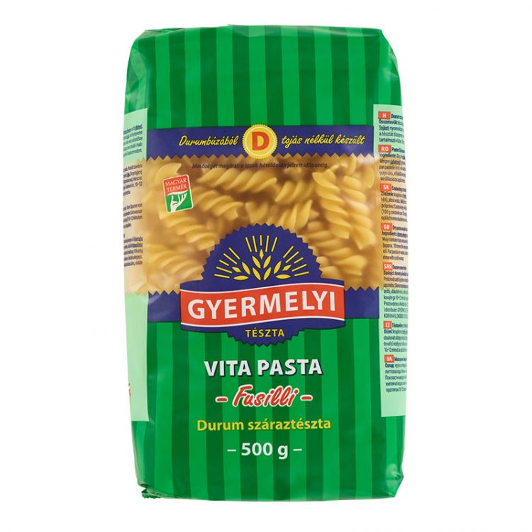 Gyermelyi Vita Pasta Fusilli semolinové 500g