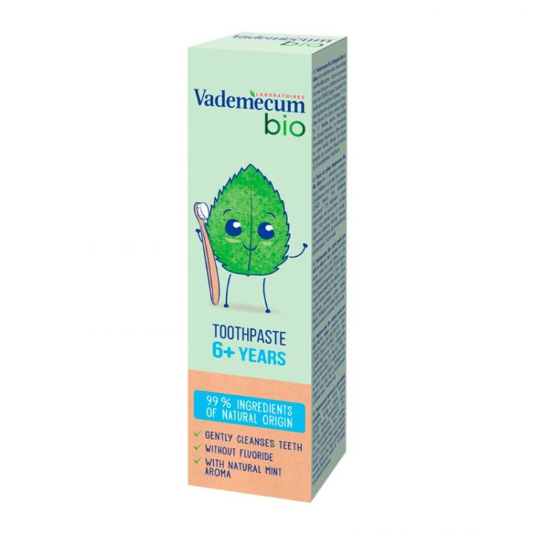 Vademecum Bio Zubná pasta pre deti 6+ rokov 50 ml
