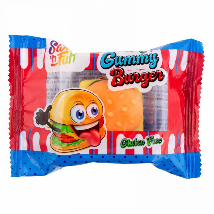 Sweet'n Fun Jumbo Candy Burger želé 40g