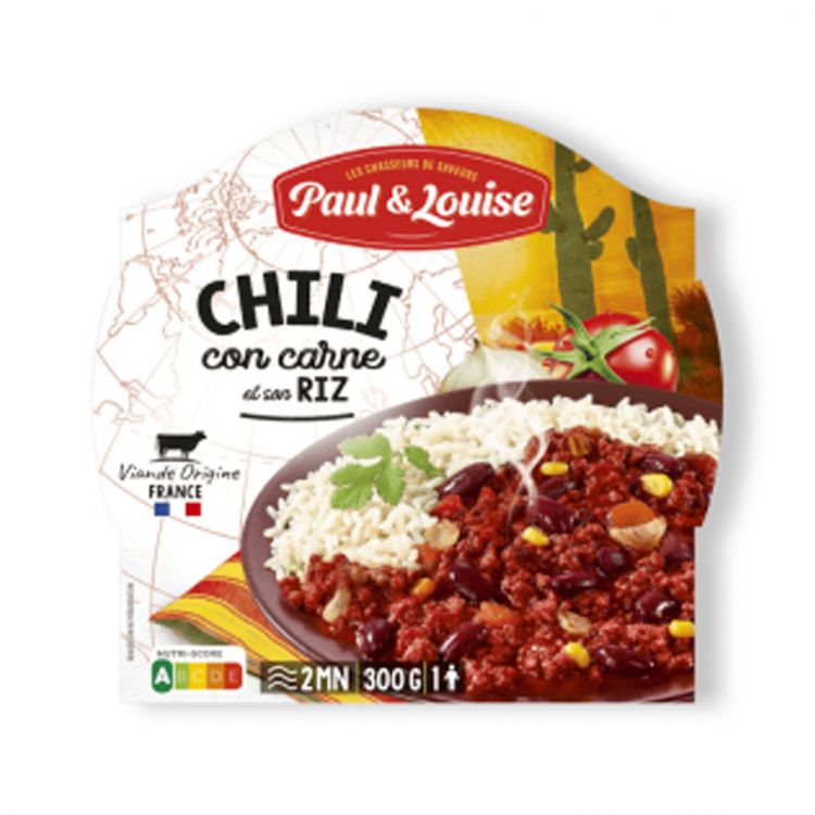 Paul&Louise Chilli con carne s ryžou 300g