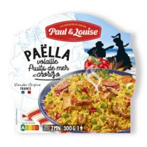 Paul&Louise Paella s kuracím mäsom, plodmi mora a chorizom 300g