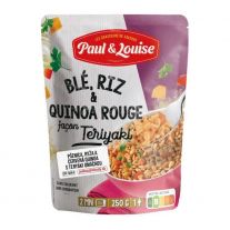 Paul&Louise Pšenica ryža a červená quinoa s Teryaki omáčkou 250g
