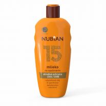 Nubian mlieko na opaľovanie SPF 15 200 ml