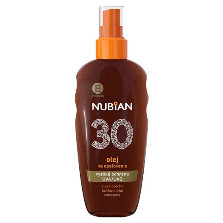 Nubian olej na opaľovanie SPF 30 v spreji 150ml