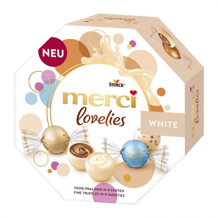 Merci Lovelies biele 185g