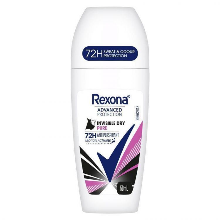 Rexona roll on  Invisible Pure 50 ml