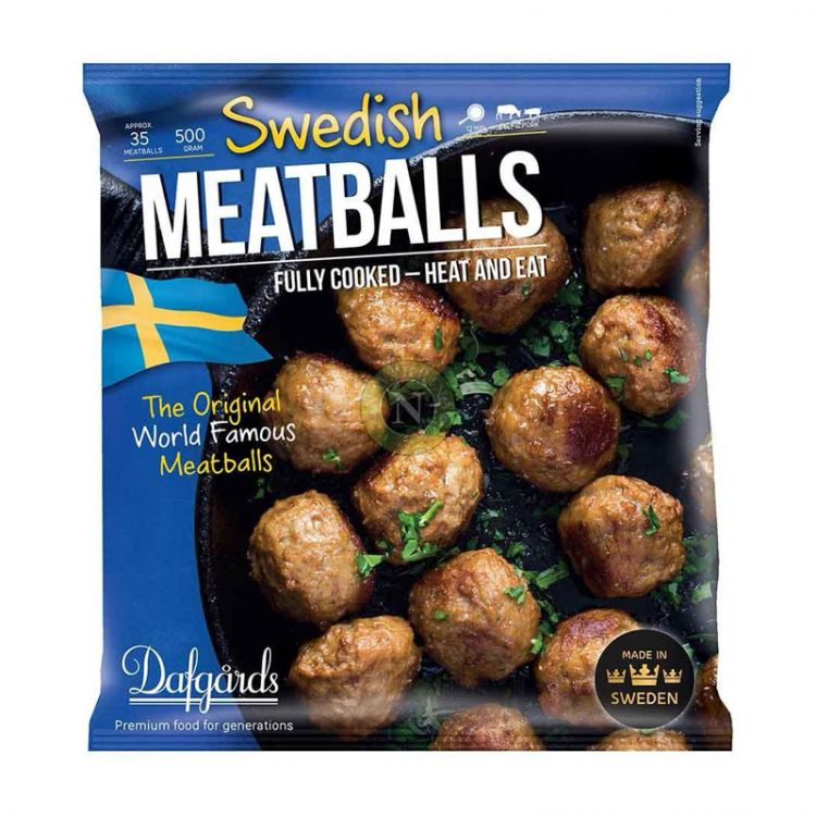 Dafgards Švédske mäsové guličky 500g