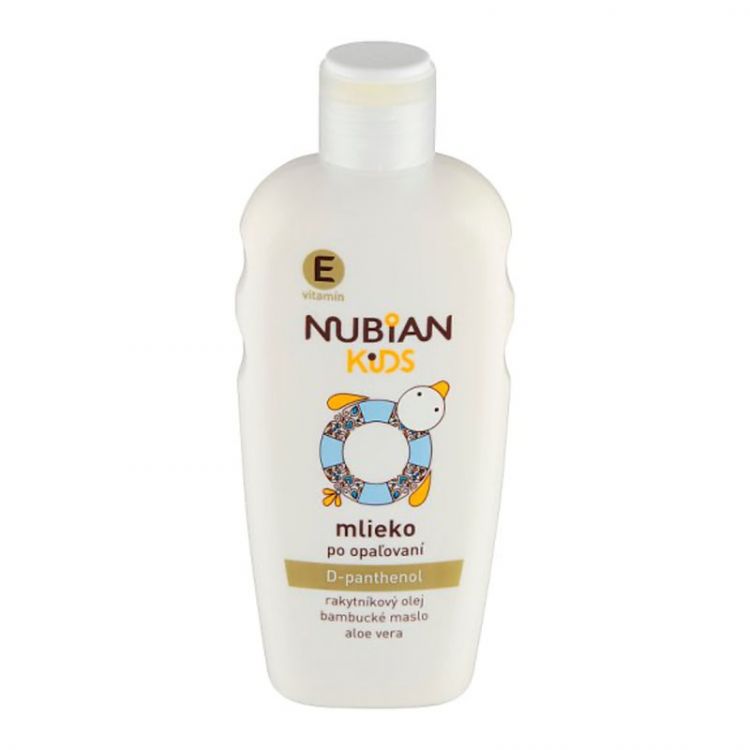 Nubian KIDS mlieko po opaľovaní 200 ml