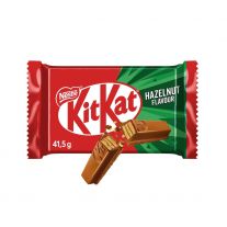 KitKat 4Finger čokoládová tyčinka s oblátkou a lieskovoorieškovou príchuťou 41,5 g