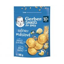 GERBER Snacks maslové sušienky 180 g