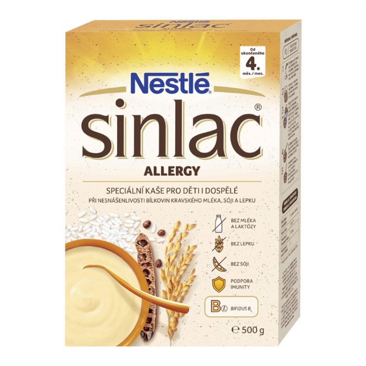 NESTLÉ Nemliečna kaša Sinlac Allergy 500 g