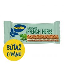 Wasa Sandwich Francúzske bylinky 30g 