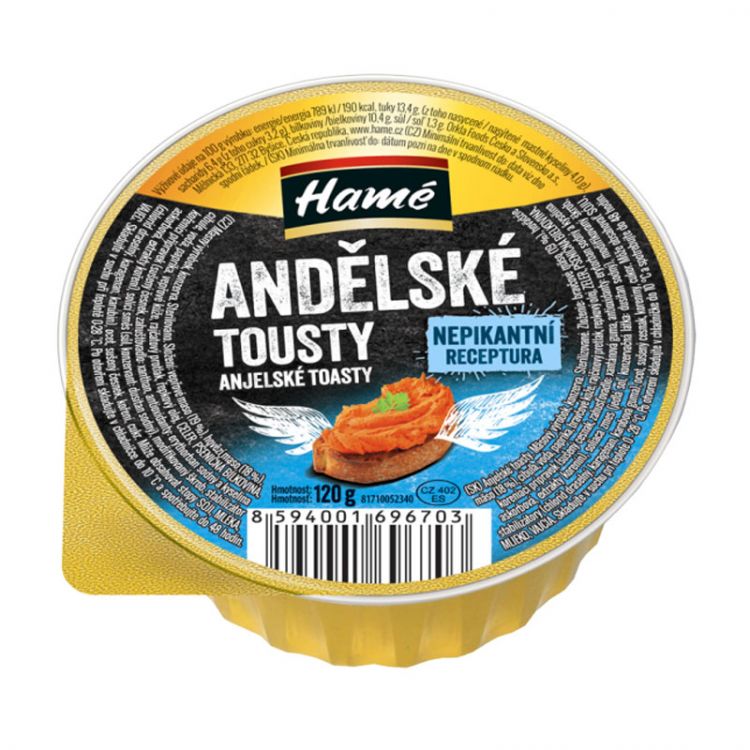 Hamé Anjelske tousty 120g