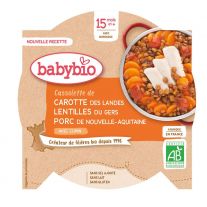 BABYBIO bravčové mäso so šošovkou 260 g