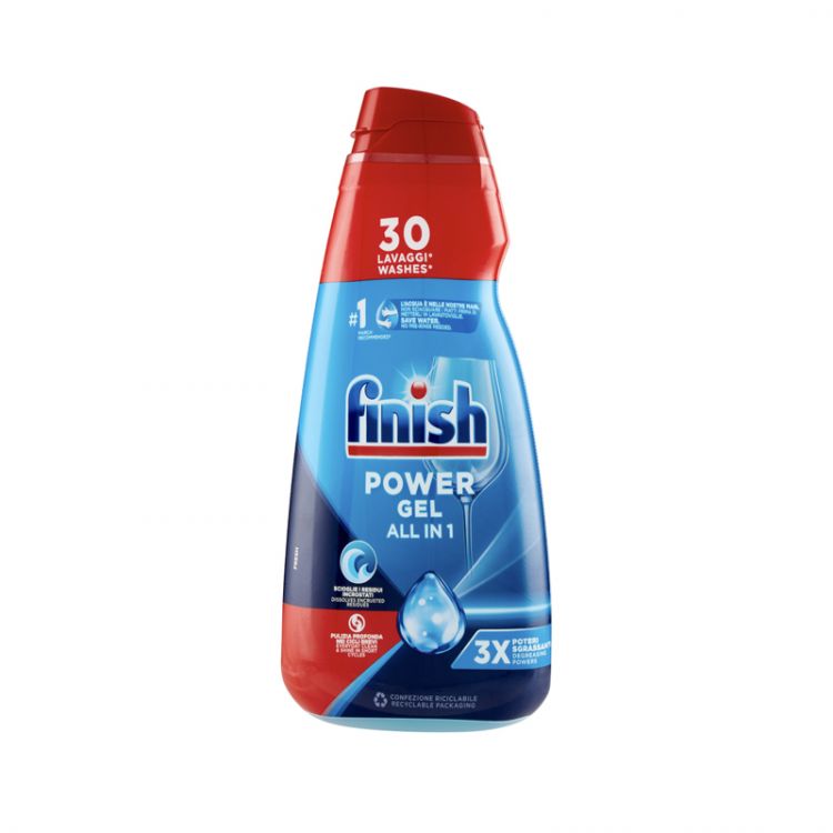 Finish Power gel All in 1 Regular 30d 600ml