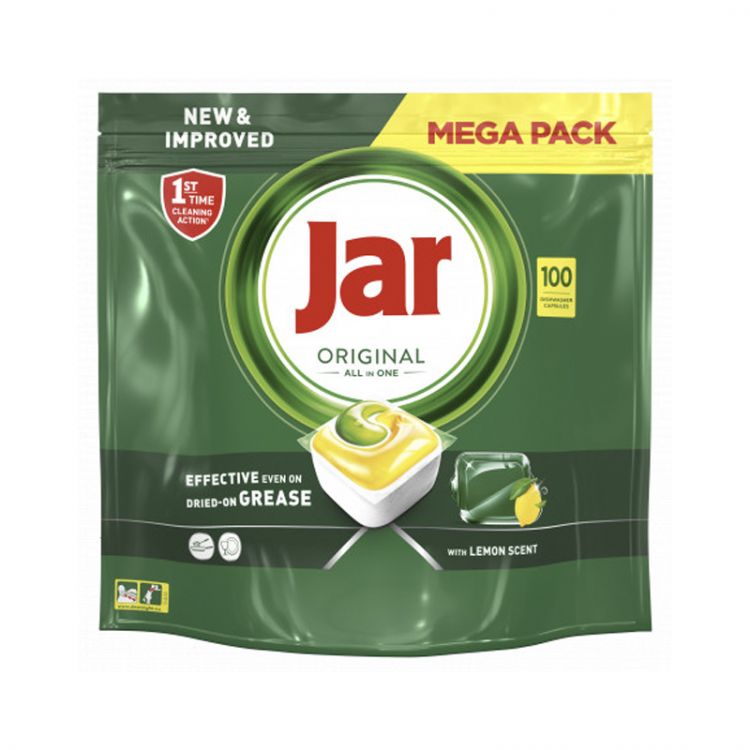 Jar Original tablety do umývačky Lemon 100ks