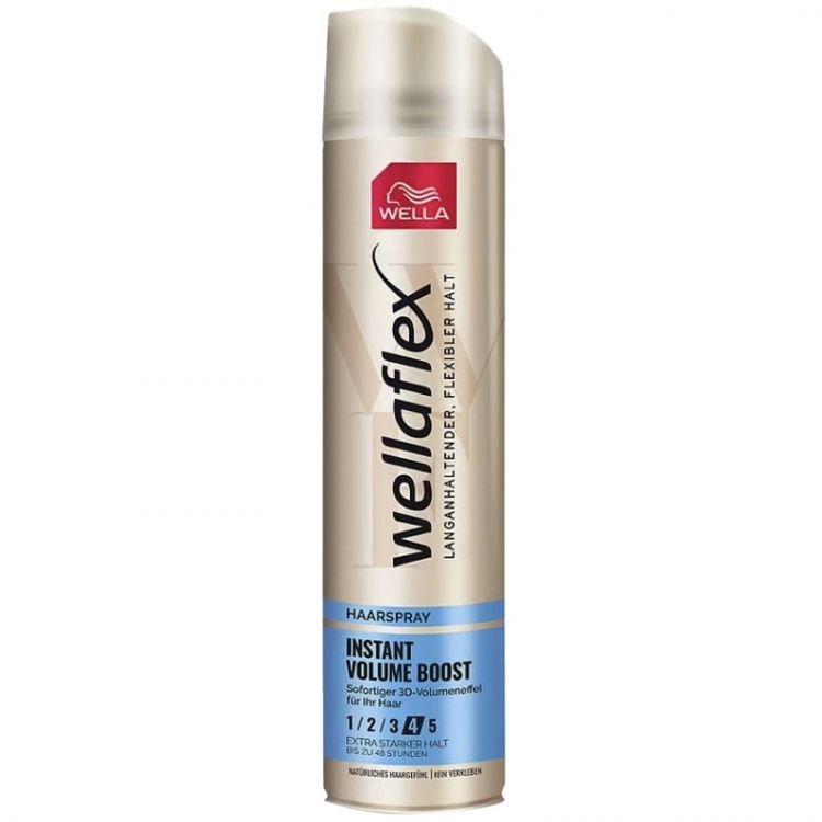 Wellaflex Lak na vlasy Volume Boost 4  250ml