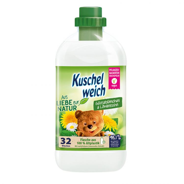 Kuschelweich Aviváž  sedmokráska a púpava 750ml , 32 prani