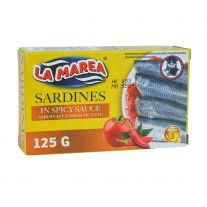 LA MAREA Sardinky v pikantnej paradajkovej omáčke 125g