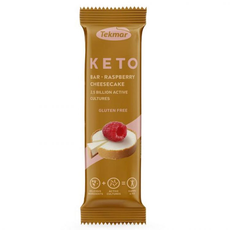 Tekmar Keto bar raspberry cheesecake 40g
