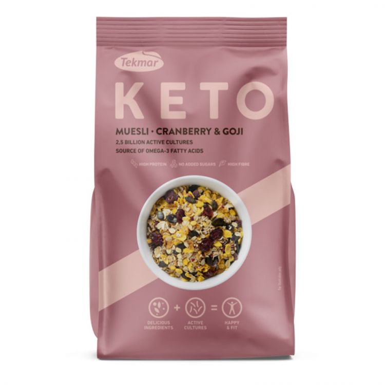 Tekmar Keto Müsli cranberry & goji 200g