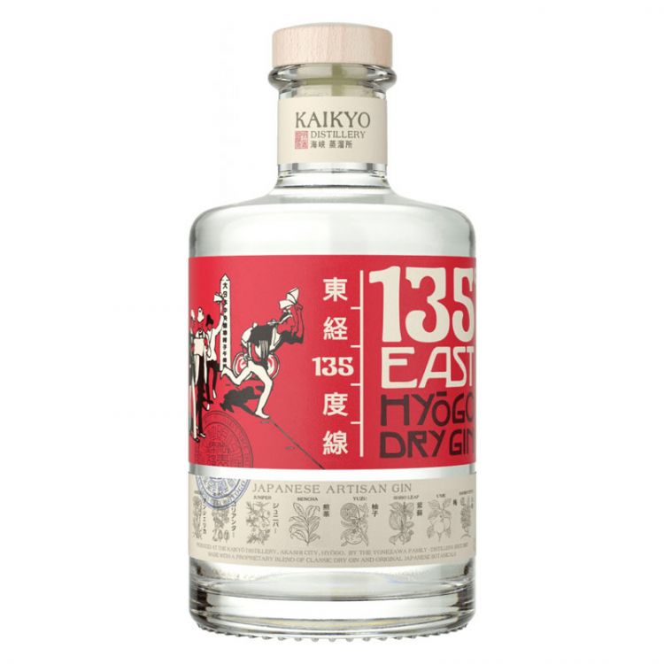 135 East Hyogo Dry Gin 42% 0,7 l