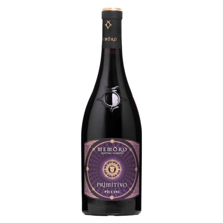 Piccini Memoro Quattro Elementi Primitivo Puglia 14% 0,75 l