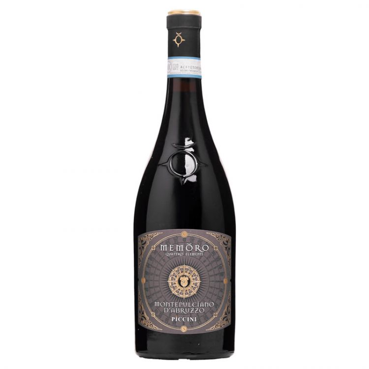 Piccini Memoro Quattro Elementi Montepulciano d’Abruzzo 13,5% 0,75 l