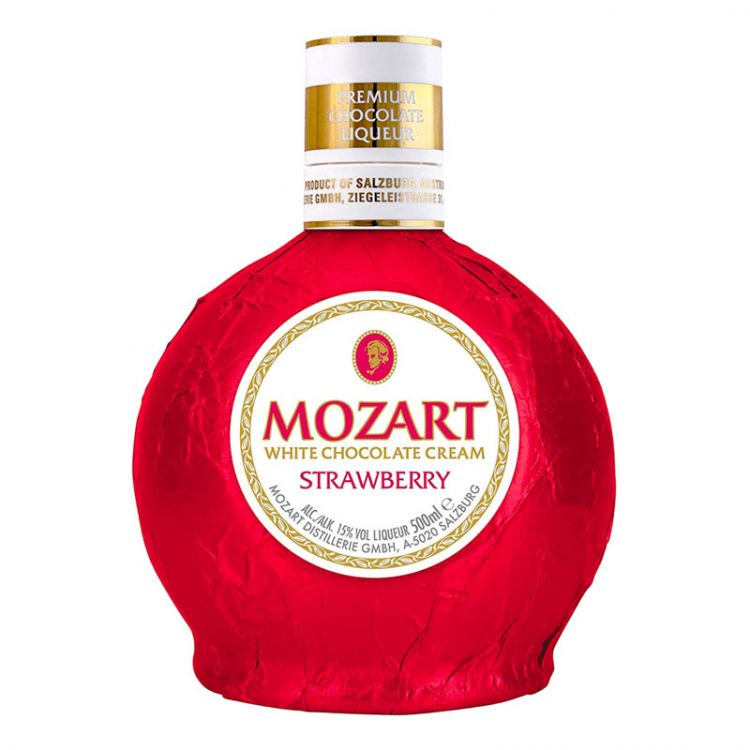 Mozart Strawberry Chocolate likér 15% 0,5 l