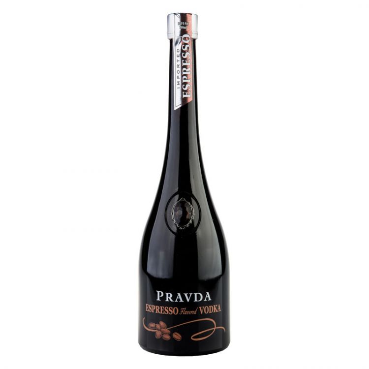 Pravda Espresso Vodka 37,5% 0,7 l