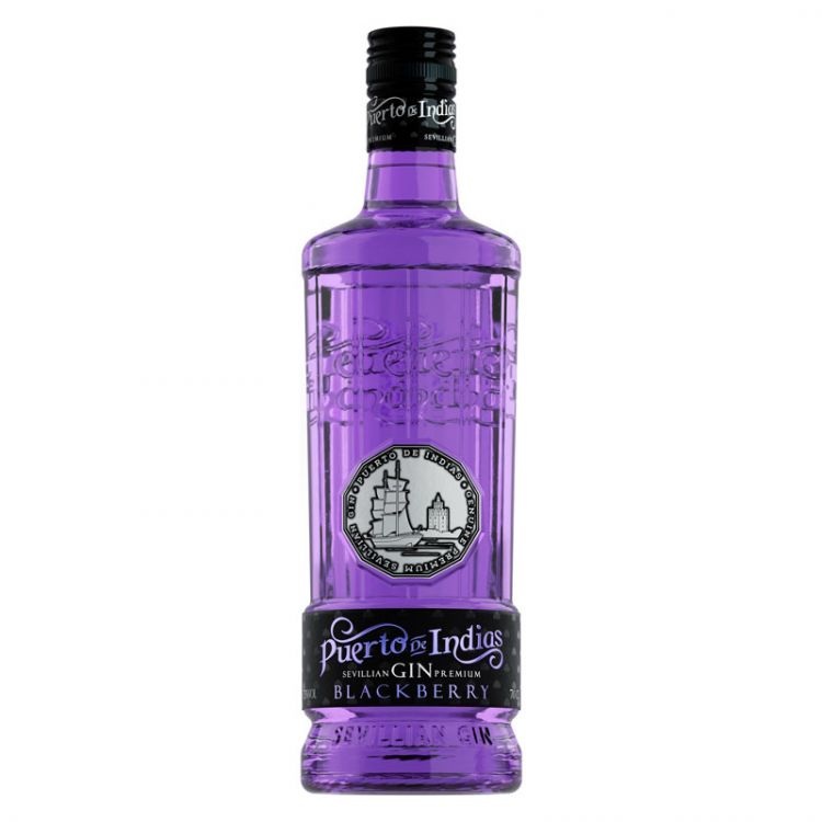 Puerto De Indias Gin Blackberry 37,5% 0,7 l