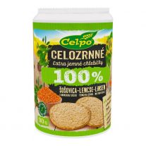 Druid Chlebíčky 100% Natural Červená šošovica s morskou soľou 90 g
