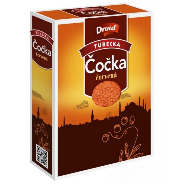 Druid Turecká červená šošovica 400 g
