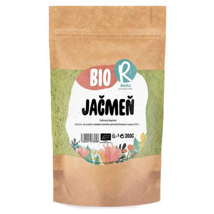Ravita Jačmeň v prášku 200g BIO