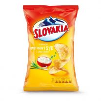 Slovakia chips Smotanový sýr a Jarná cibuľka 130g