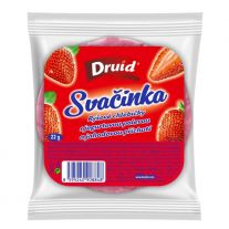 Druid Ryžové Chlebíčky - Snack s jogurtovo-jahodovou polevou 22 g