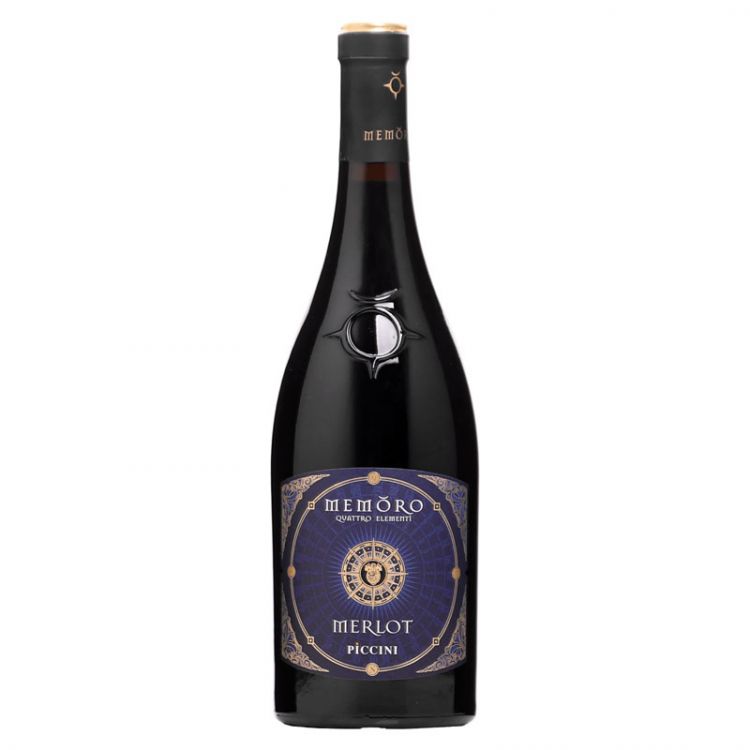 Piccini Memoro Quattro Elementi Merlot 13,5% 0,75 l