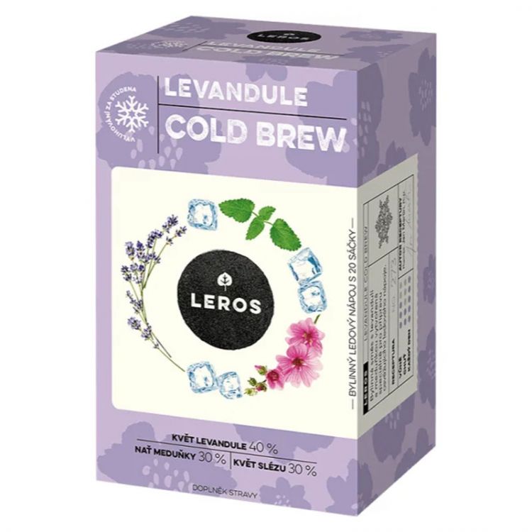 LEROS Levanduľa Cold brew 20x1,2g