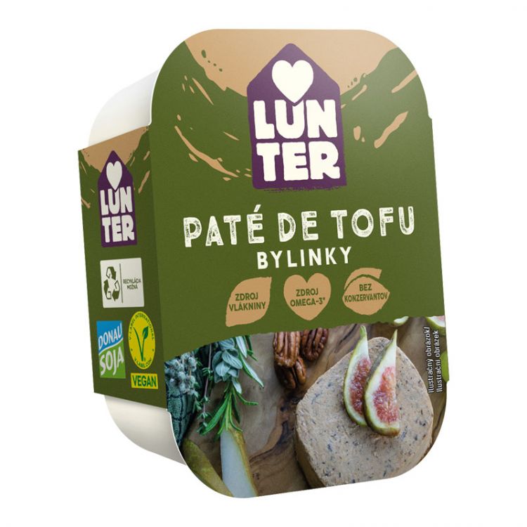 Lunter Paté de tofu, Bylinky 150g