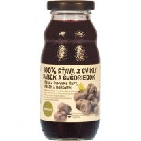 Zdravo 100% šťava Jablko, cvikla a čučoriedka  0,2l