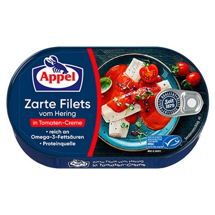 Appel Sleďové filety TOMATE 200 g