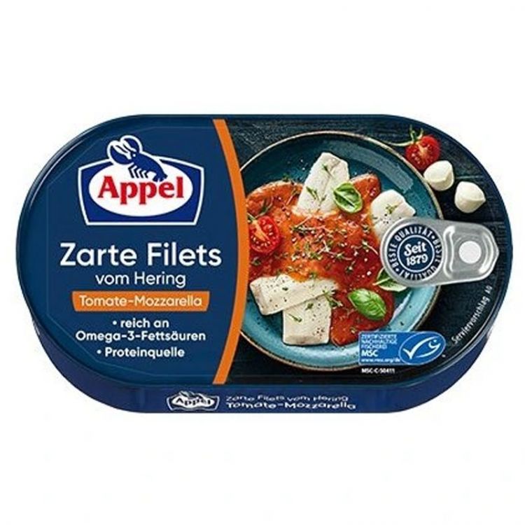Appel Sleďové filety MOZZARELA 200 g