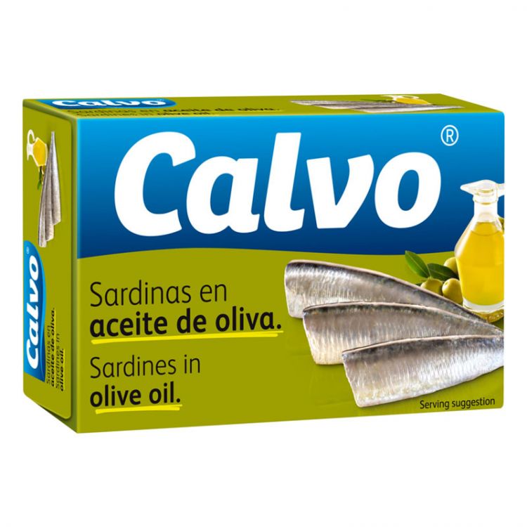 Calvo Sardinky v olivovom oleji 120 g