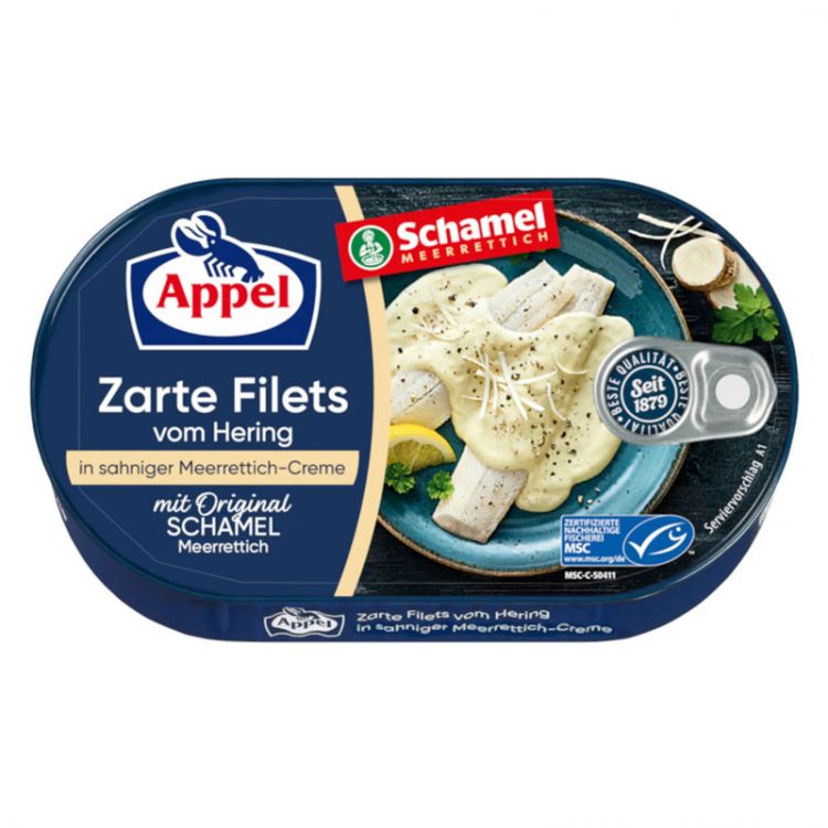 Appel Sleďové filety SAHNE-MERET.200 g