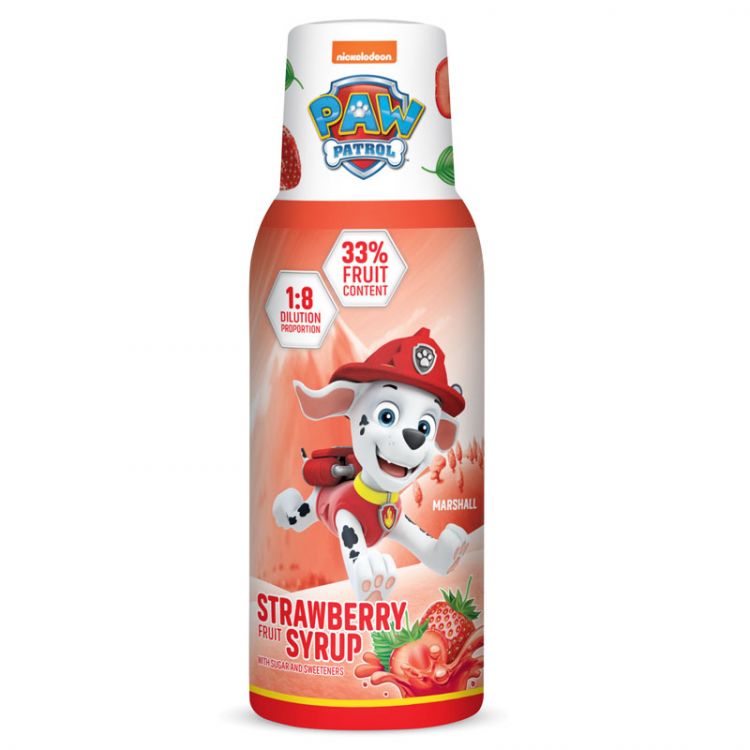 PAW PATROL Sirup  33% Jahoda 500ml